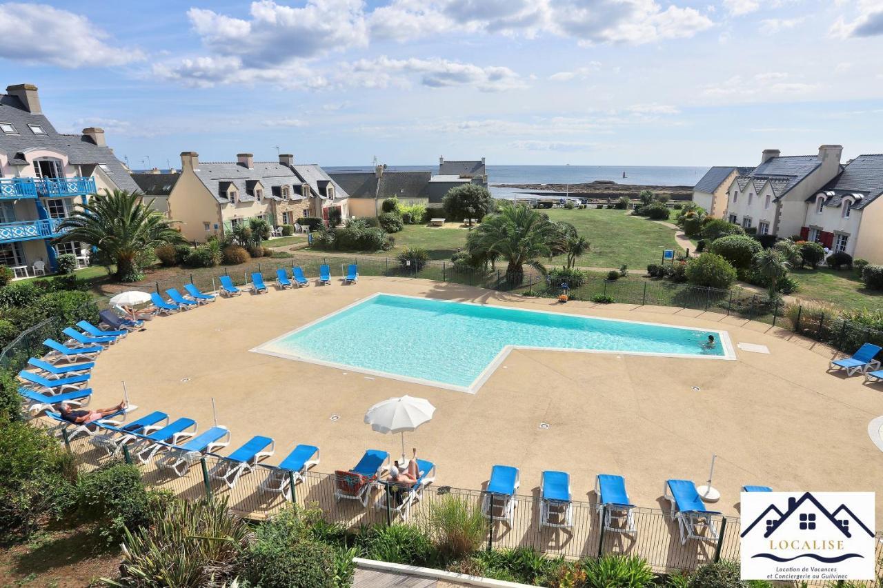 Localise - Maison E2 Au Guilvinec - A 20M De La Mer Avec Jardin Et Piscine - Tout A Pied, Plage, Port, Centre Commerces, Marche - Wifi Inclus - Vue Mer De La Chambre - Animaux Bienvenus - Linge De Lit Inclus Exterior foto