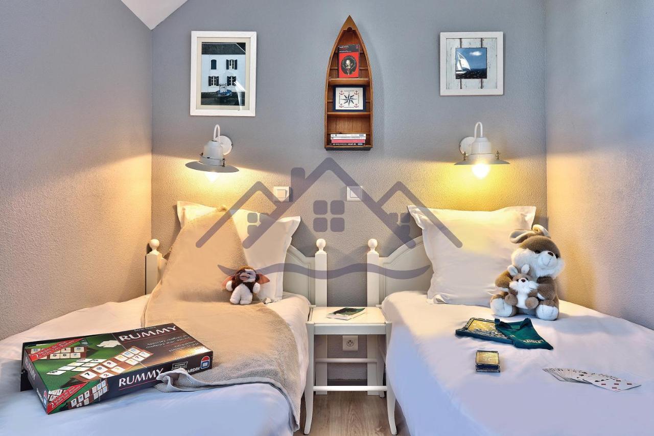 Localise - Maison E2 Au Guilvinec - A 20M De La Mer Avec Jardin Et Piscine - Tout A Pied, Plage, Port, Centre Commerces, Marche - Wifi Inclus - Vue Mer De La Chambre - Animaux Bienvenus - Linge De Lit Inclus Exterior foto